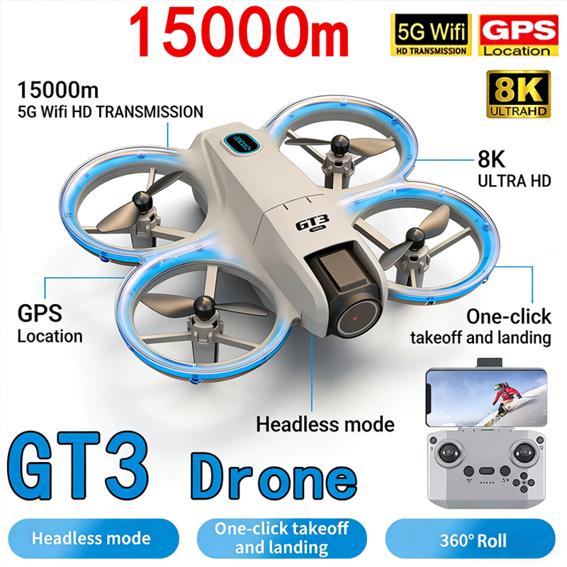 Toys For Kids Video - Nieuwe GT3 MAX Drone 8K HD
