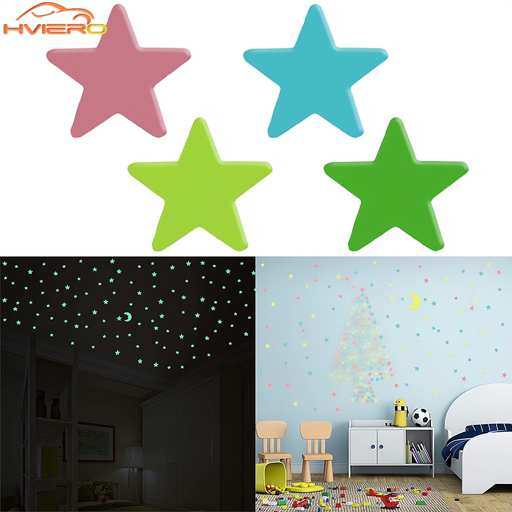 Glow In Dark Stars - 50/100X3 cm Ster Glow In Dark