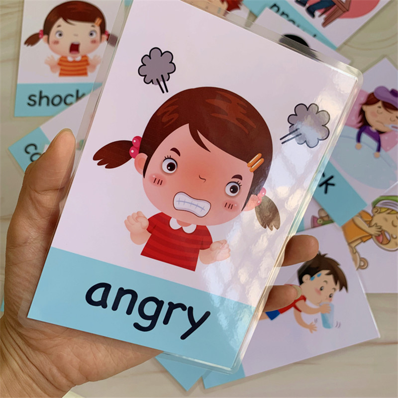 Educational Flash Card - 14 stks Montessori Baby Engels Leren