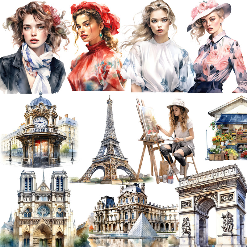 Kids Toys Paris - Mode Parijs Stickers Ambachten En Scrapbooking