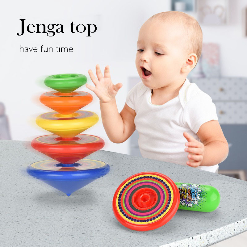 Kids Toys Under 500 - Stapelbare draaitopspeelgoed voor kinderen, lanceertoren, gevechtsspel,