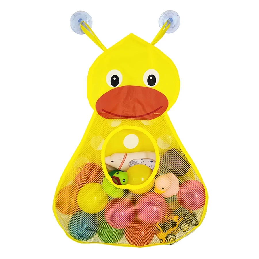 Kids Toys Basket - Eend Kikker Babybadje Speelgoed Opbergtas Douchehouder