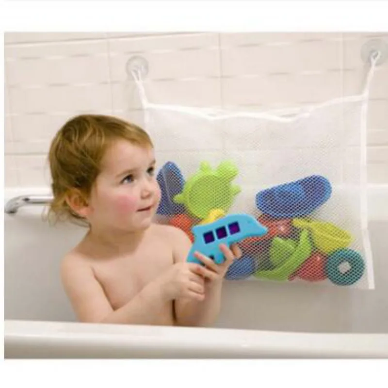 Kids Toys Basket - Babybadkamer Mesh Badtas Kids Cartoon Mand