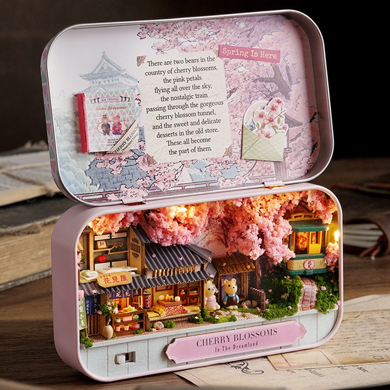 Kids Toys Paris - DIY Miniatuur Blikken Doos Theater Set