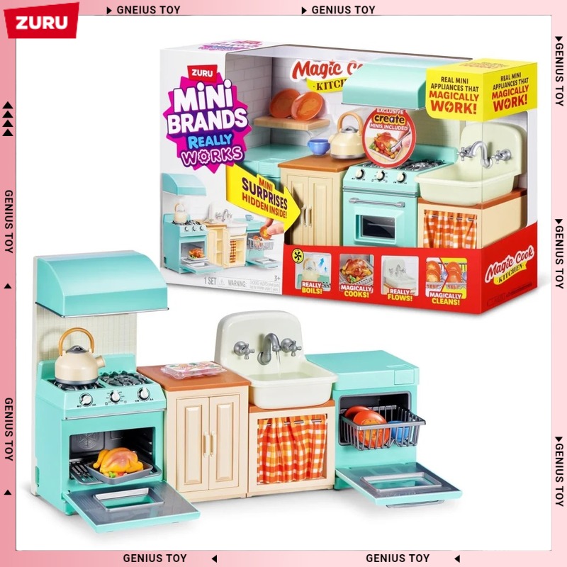 Kids Toys Brands - Zuru Mini Brands Magic Cook Keukenset