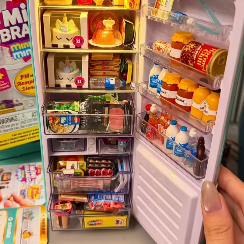 Kids Toys Brands - Mini Brands Fill The Fridge Speelset,