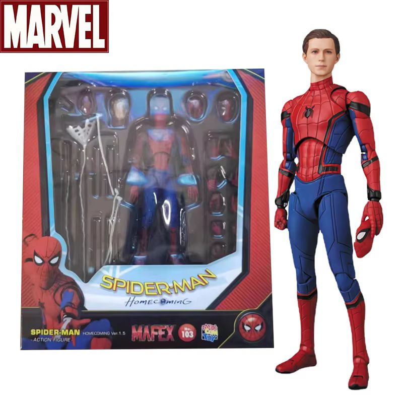 Kids Toys Under $5 - Mafex 103 Spider-Man Actionfiguur Speelgoed Spiderman
