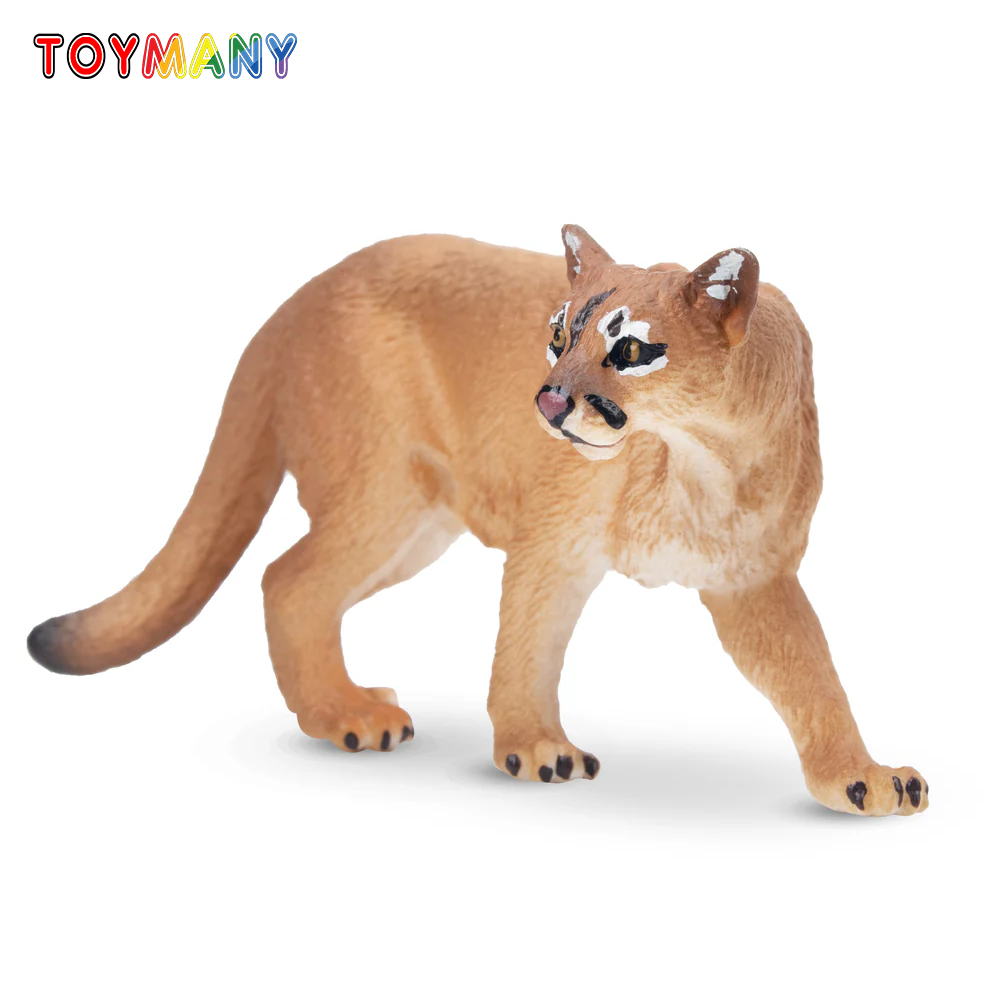 Kids Toys Under $5 - Toymany Simulatie Cougar Wildlife Diermodel Speelgoed