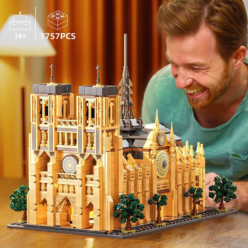 Kids Toys Paris - Street View Serie Stad Notre-dame de
