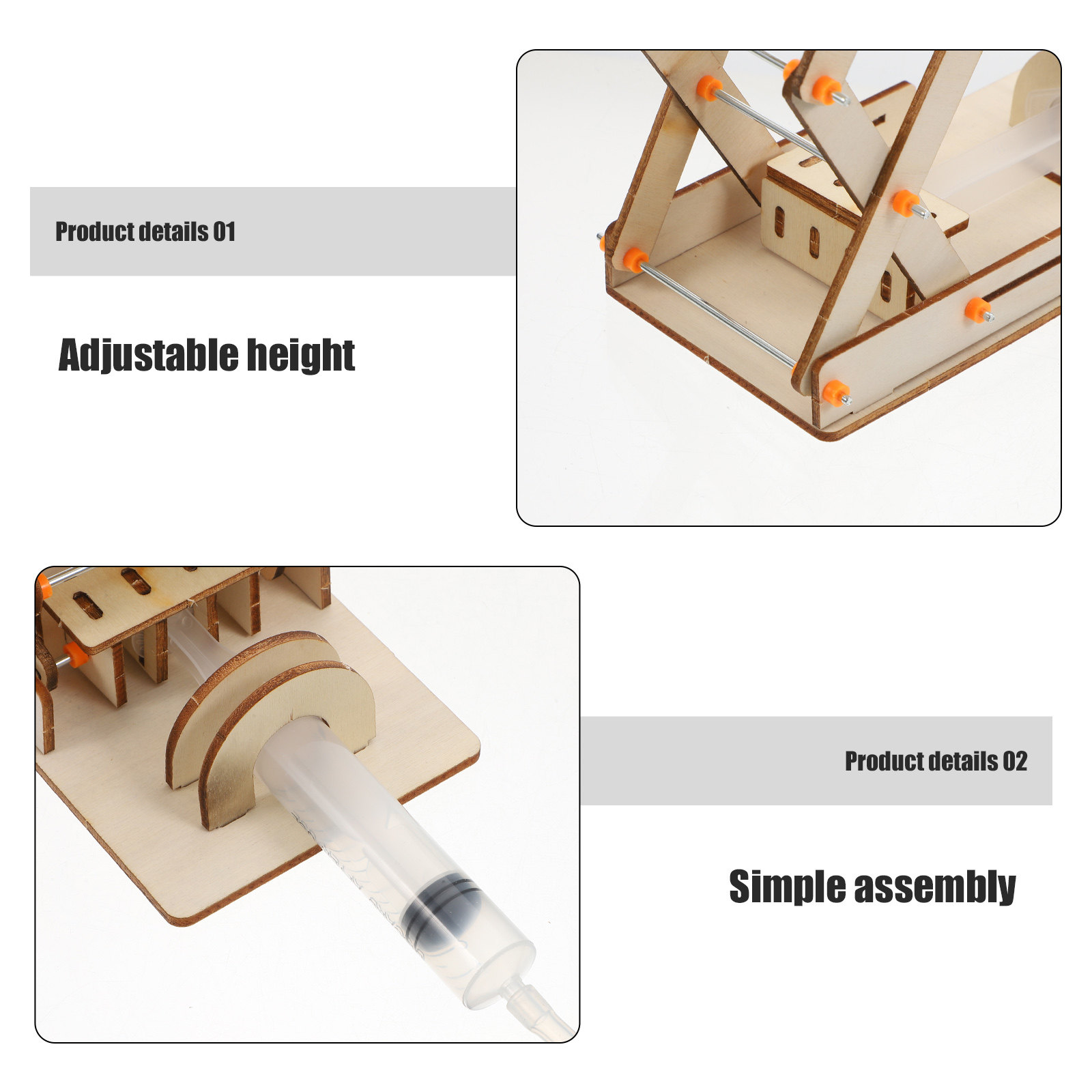 Lab Jack Machine Houten Educat - Science Experiment Kit recensie en prijs