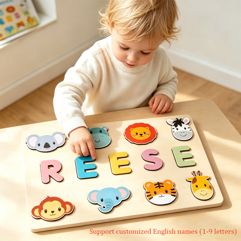 Montessori gepersonaliseerde h - Kids Toys Names recensie en prijs