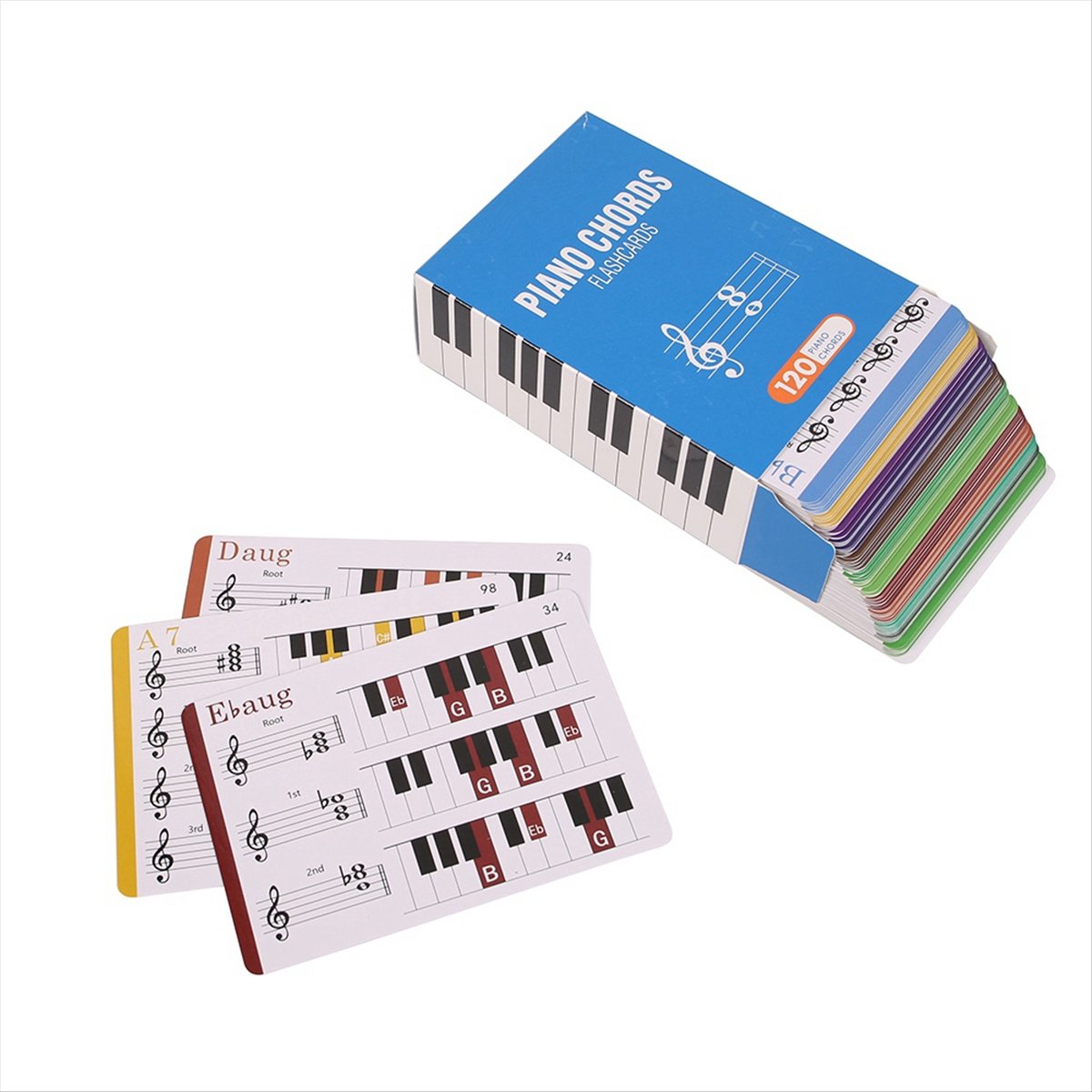 ABST Piano Akkoorden Piano Akk - Educational Flash Card recensie en prijs