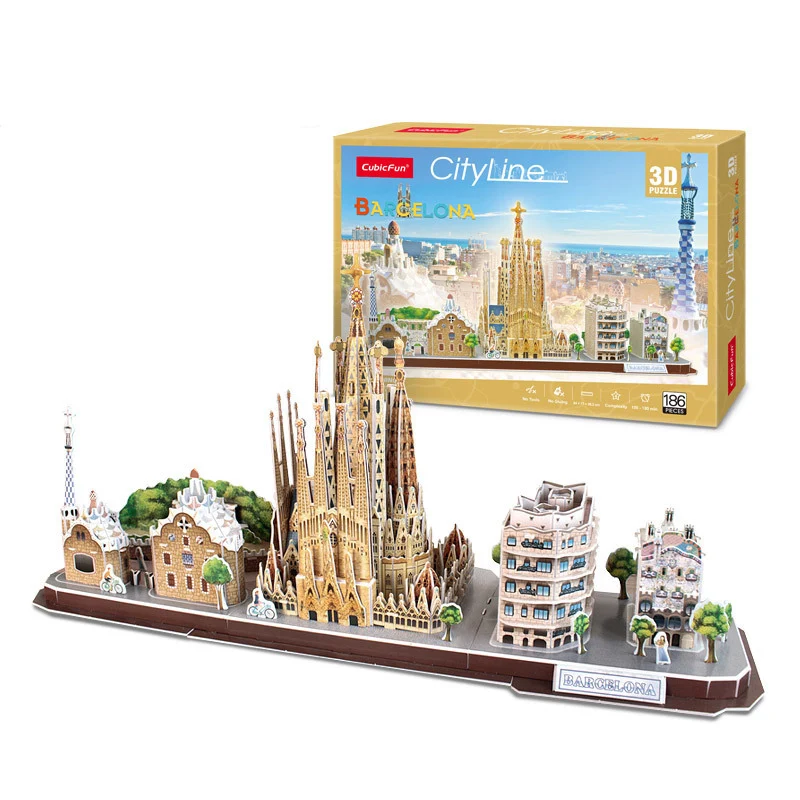 3D-puzzelspel DIY-speelgoed Pa - Kids Toys Paris recensie en prijs
