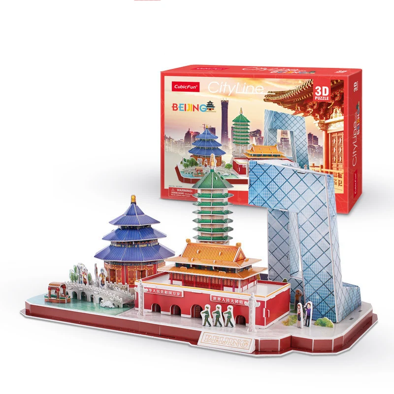 3D-puzzelspel DIY-speelgoed Pa - Kids Toys Paris recensie en prijs