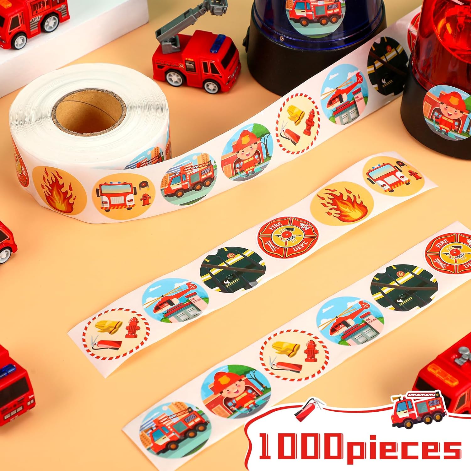 500 Stuks Politie Stickers Bra - Kids Toys Names recensie en prijs