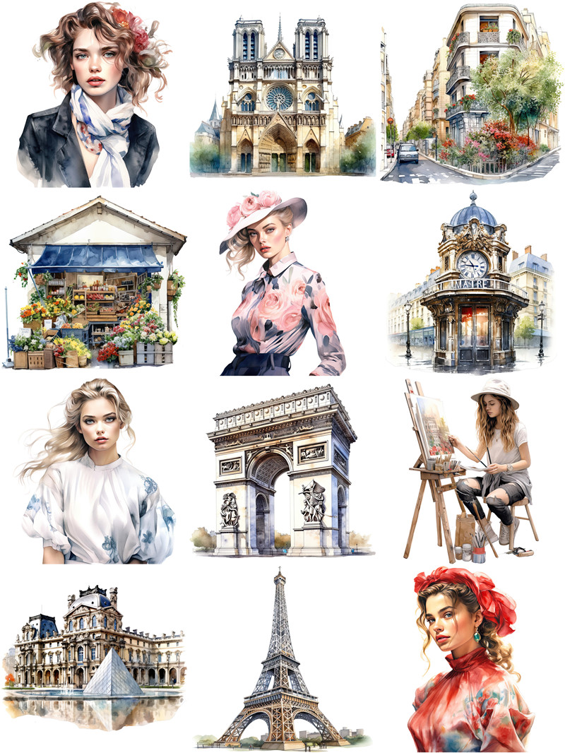 Mode Parijs Stickers Ambachten - Kids Toys Paris recensie en prijs