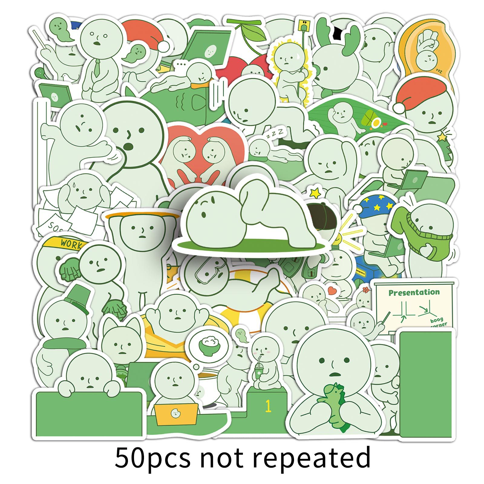 50 STKS Smiski Stickers Leuke  - Kids Toys Cartoon Images recensie en prijs