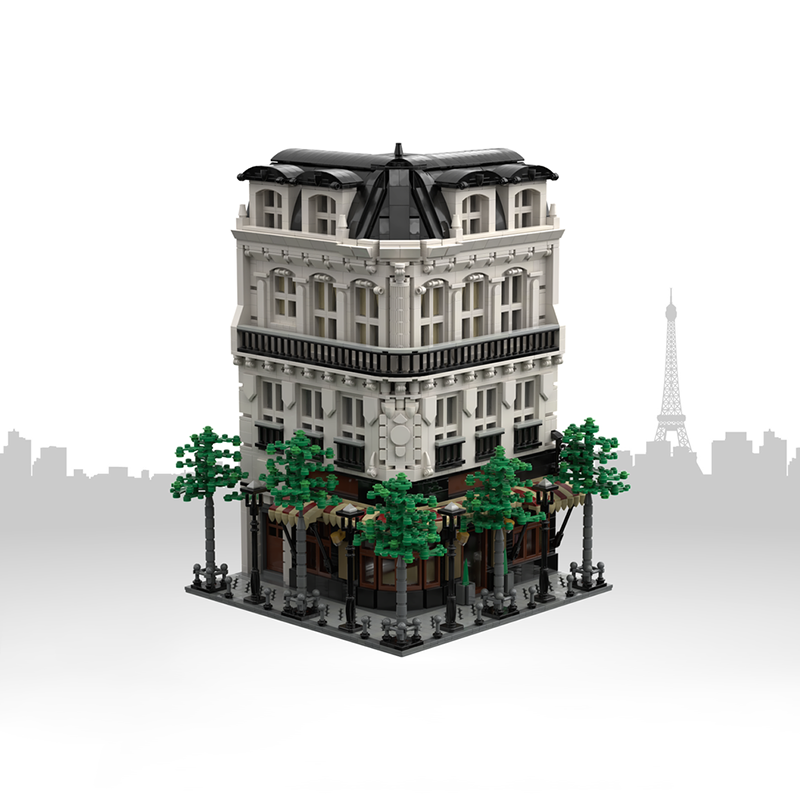 4204pcs MOC Parijs Boulangerie - Kids Toys Paris recensie en prijs