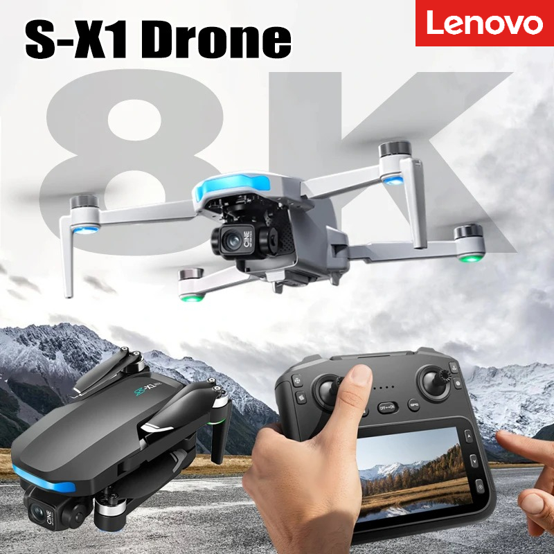 Lenovo S-X1 Drone 8K HD Profes - Toys For Kids Video recensie en prijs