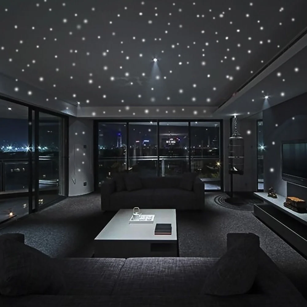 407 stuks muurstickers muur de - Glow In Dark Stars recensie en prijs