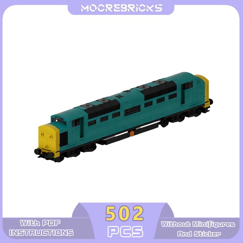 MOC Populaire Rail Class 55. L - Popular Kids Xmas Toys recensie en prijs