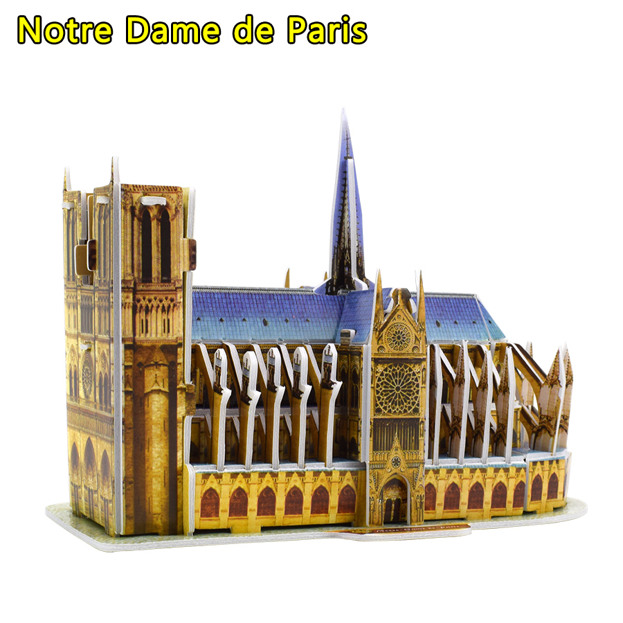 3D Puzzel Notre Dame De Paris  - Kids Toys Paris recensie en prijs