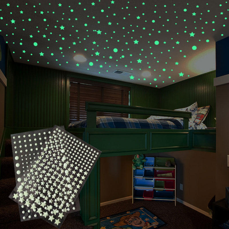 202 stks/set 3D Bubble Sterren - Glow In Dark Stars recensie en prijs