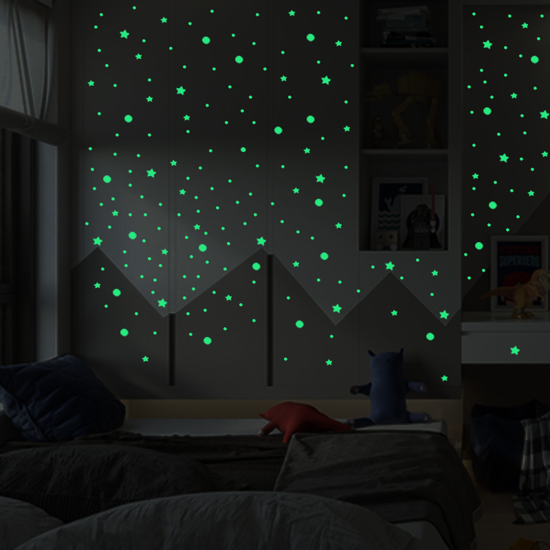 202 stks/set 3D Bubble Sterren - Glow In Dark Stars recensie en prijs