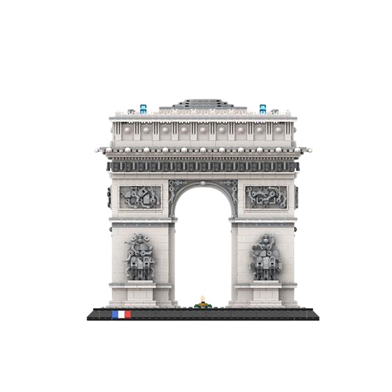 4445PCS Arc de Triomphe Model  - Kids Toys Paris recensie en prijs