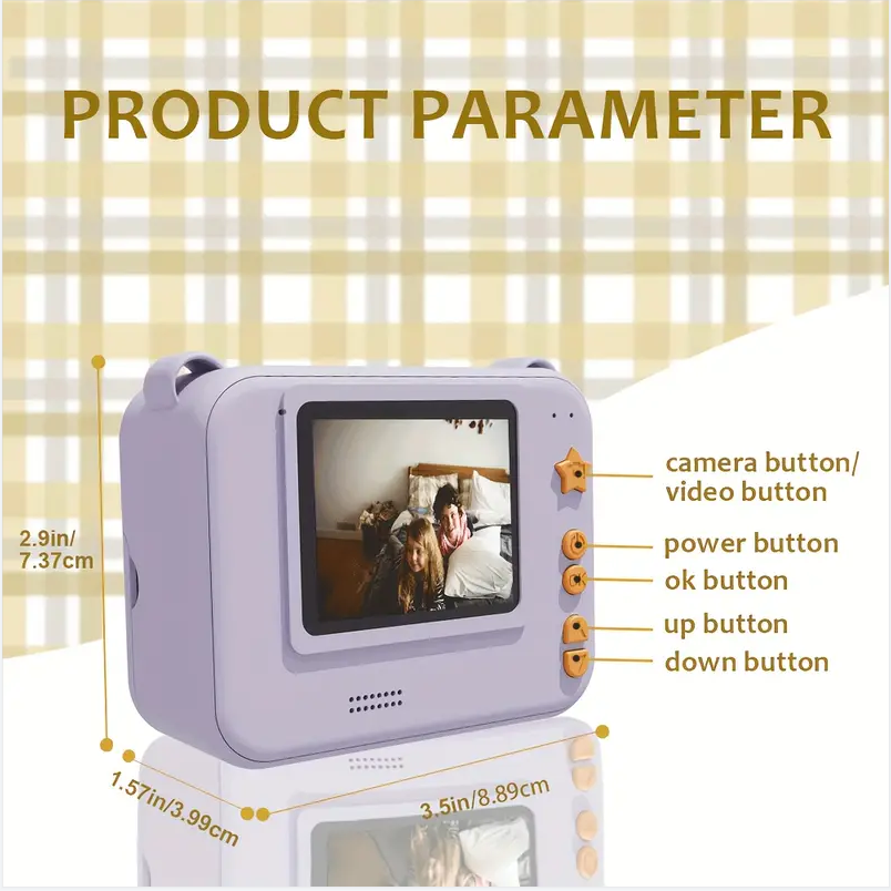 Digitale Kindercamera Voor Fot - Toys For Kids Video recensie en prijs