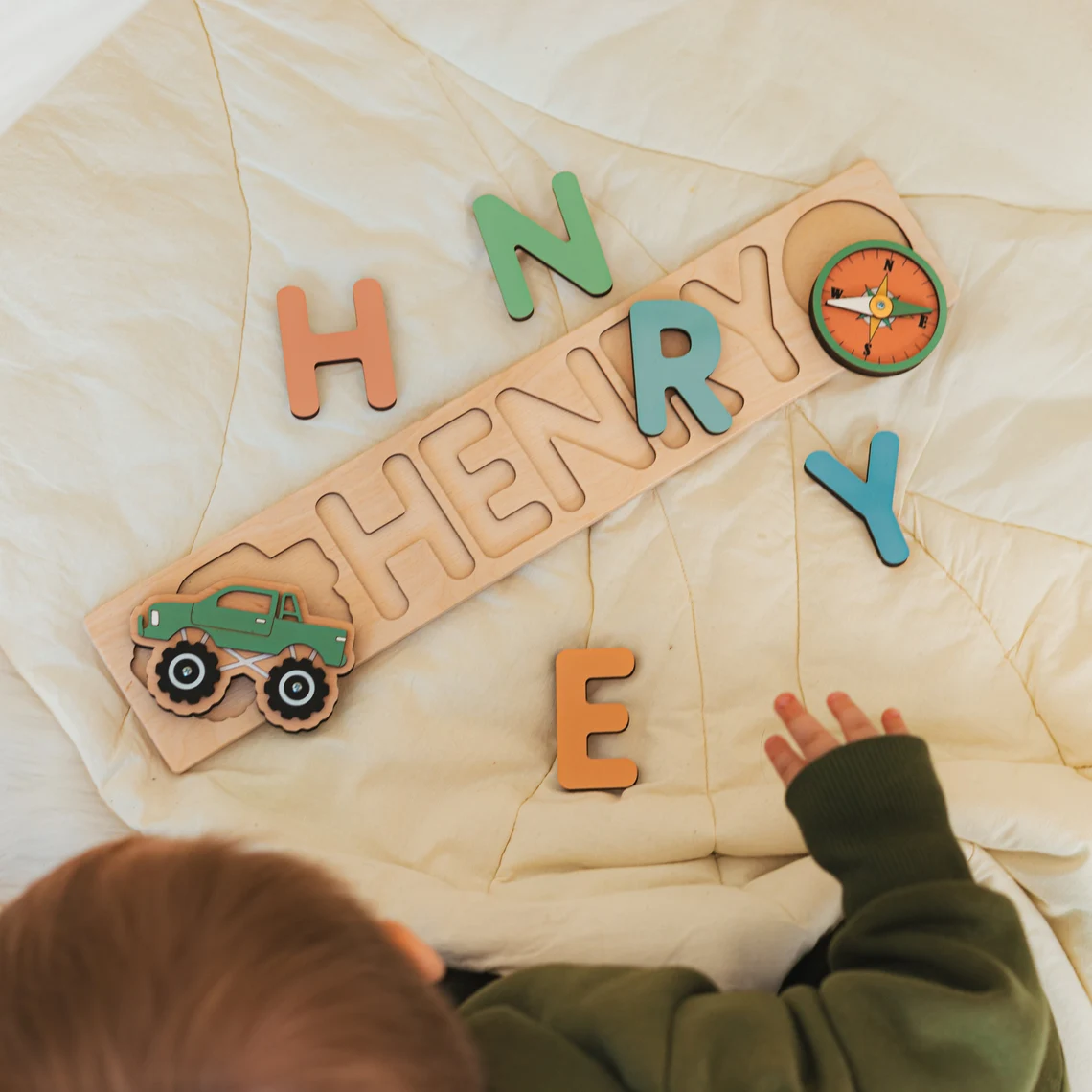 Gepersonaliseerde naampuzzel m - Kids Toys Names recensie en prijs
