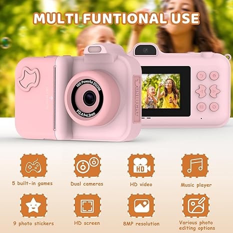 Kinderen Camera Instant Print  - Toys For Kids Video recensie en prijs