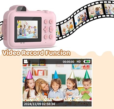 Kinderen Camera Instant Print  - Toys For Kids Video recensie en prijs