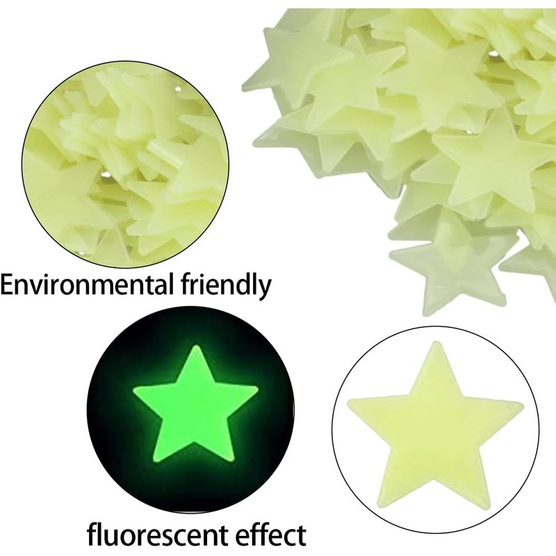 100 stuks Glow-in-the-dark ste - Glow In Dark Stars recensie en prijs