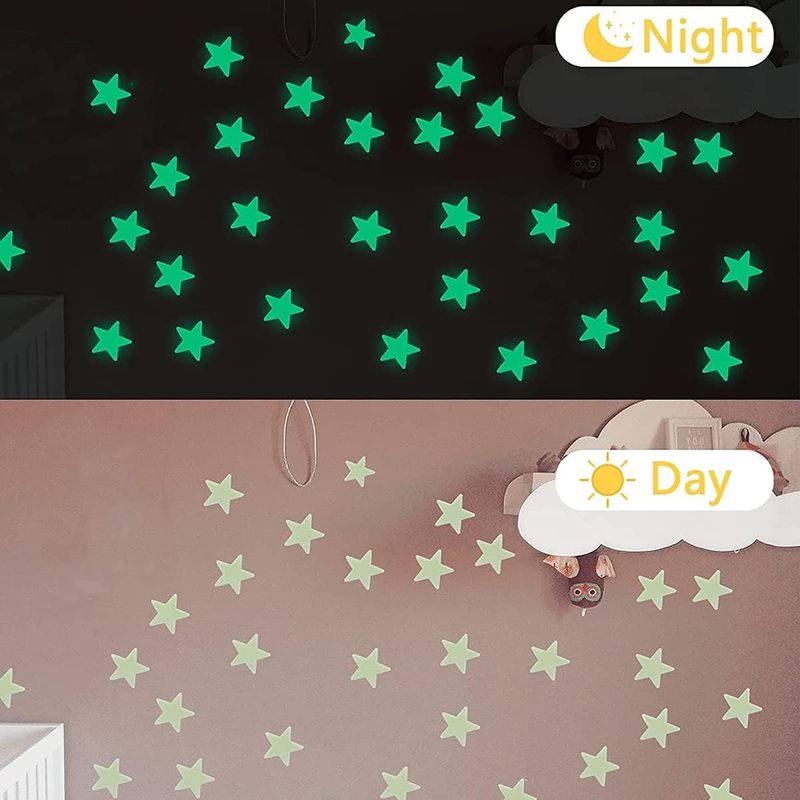 100 stuks Glow-in-the-dark ste - Glow In Dark Stars recensie en prijs