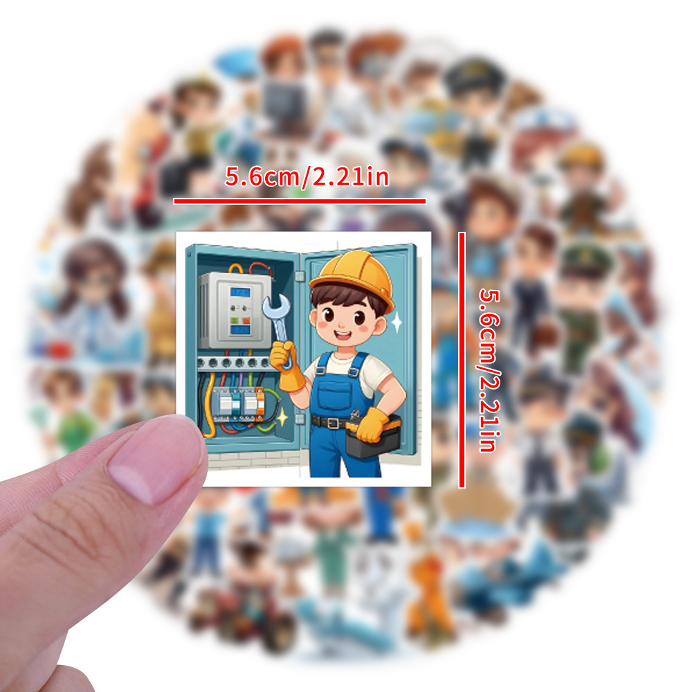 60PCS Carrière Werk Carrière S - Kids Toys Cartoon Images recensie en prijs