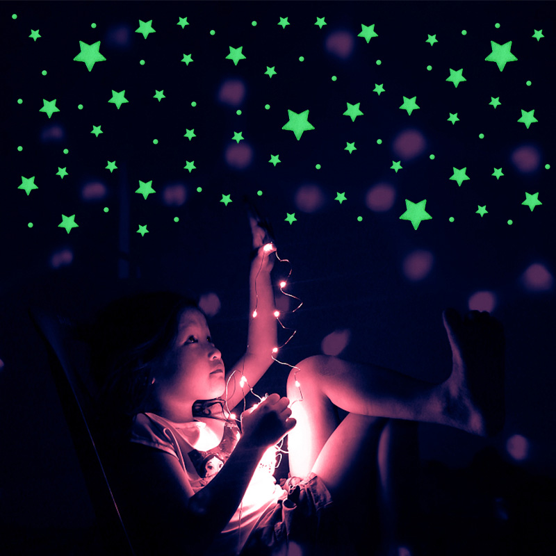 211pcs 3D Bubble Lichtgevende  - Glow In Dark Stars recensie en prijs