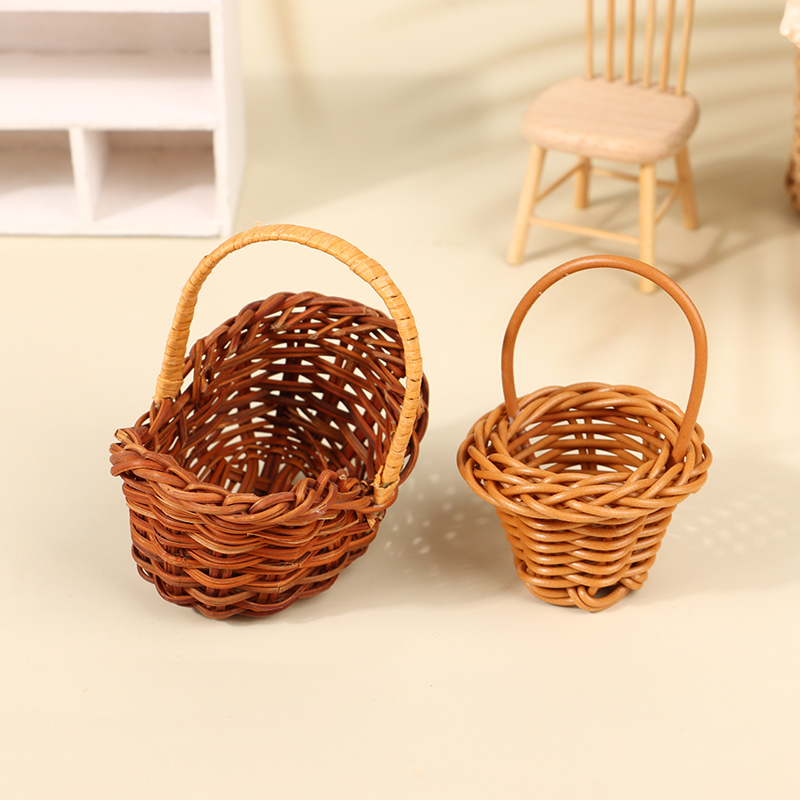 * 1Pc nieuwe poppenhuisaccesso - Kids Toys Basket recensie en prijs