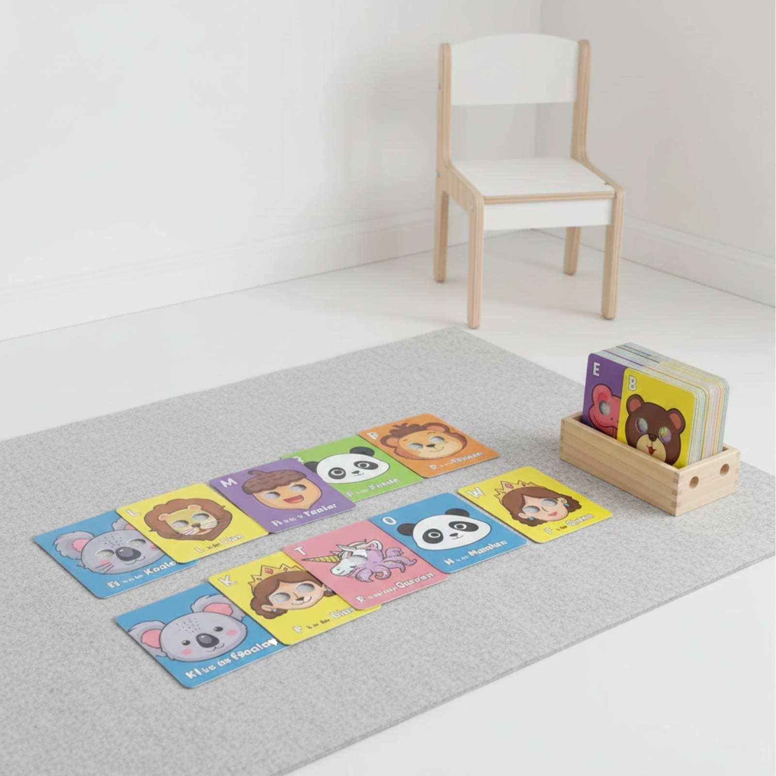 Dierengezichten Educatieve Fla - Educational Flash Card recensie en prijs
