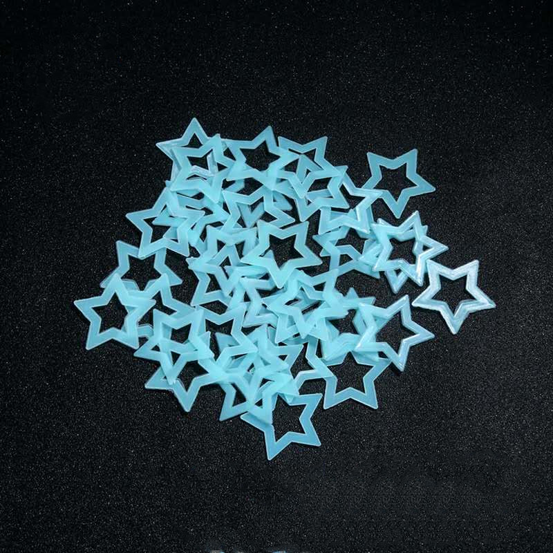 3D Hollow Star Energie Opslag  - Glow In Dark Stars recensie en prijs