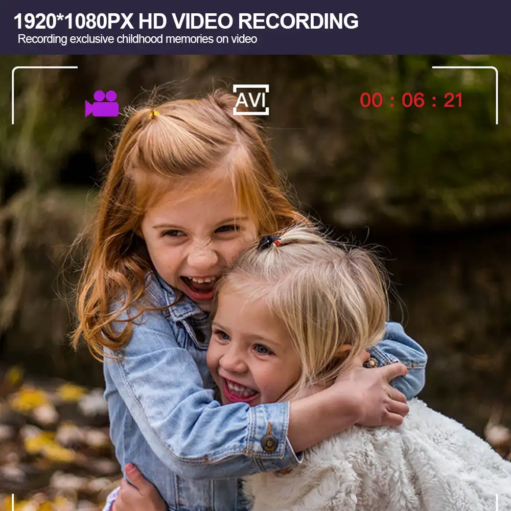 1080P HD Videocamera met één c - Toys For Kids Video recensie en prijs
